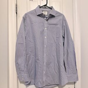 Charles Tyrwhitt Blue Pinstripe Dress Shirt